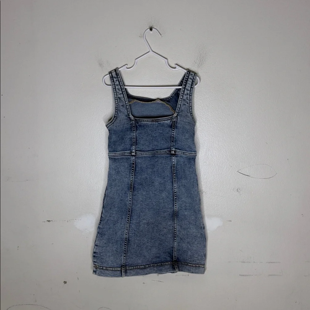 Abercrombie & Fitch Denim Sleeveless Dress Size 5/6